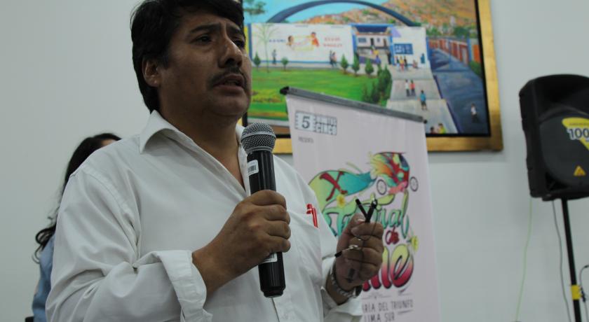 Palabras del representante de ADUNI Jaime Bautista
