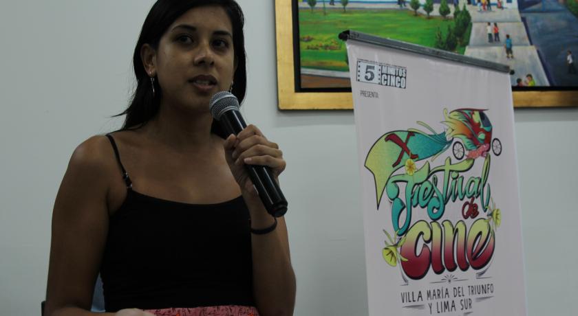 Representante de Puntos de Cultura del Ministerio de Cultura, Estefanía Lay